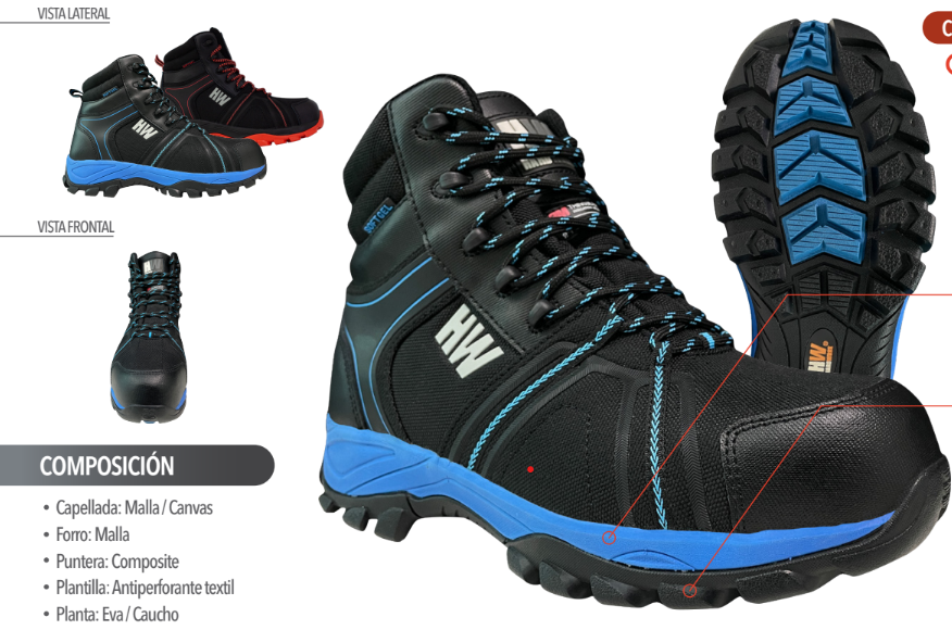 BERING HIGH ZAPATOS DE SEGURIDAD – Bruseb